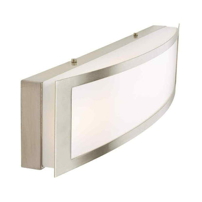 Hampton Bay Woodbury 24.5 in. Brushed Nickel Linear LED Vanity Light Bar