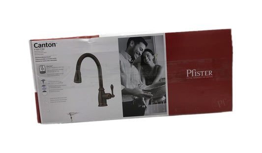 Pfister Canton Single-Handle Pull-Down Sprayer Kitchen Faucet in Rustic Bronze