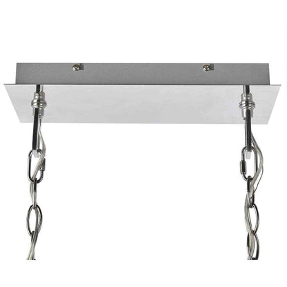 Home Decorators Samantha 60-Watt 8-Light LED Chrome Chandelier