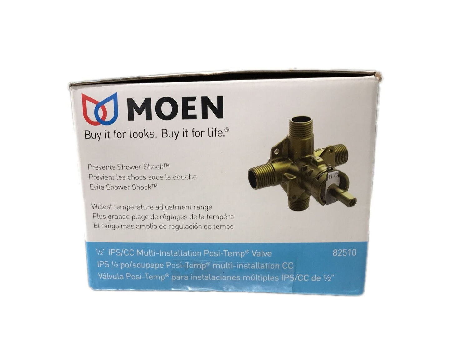 MOEN Brass Rough-In Posi-Temp Pressure-Balancing Cycling Tub and Shower Valve