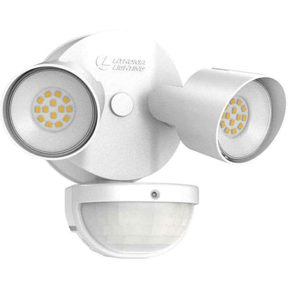 Lithonia Lighting Contractor HGX White Motion Activated Outdoor LED Flood Light