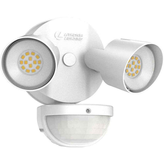 Lithonia Lighting Contractor HGX White Motion Activated Outdoor LED Flood Light