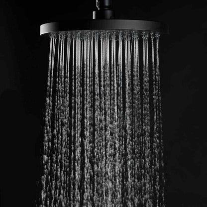 Glacier Bay 1-Spray Pattern 8 in. Single Ceiling Mount Fixed Rain Shower Head