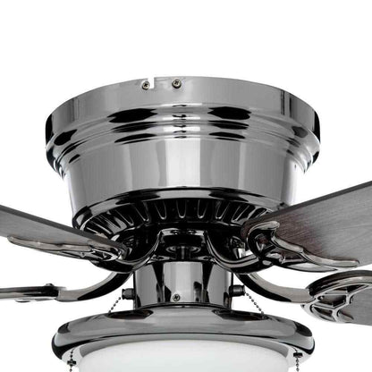 Hugger 52 in. LED Gunmetal Ceiling Fan AL383LED-GM