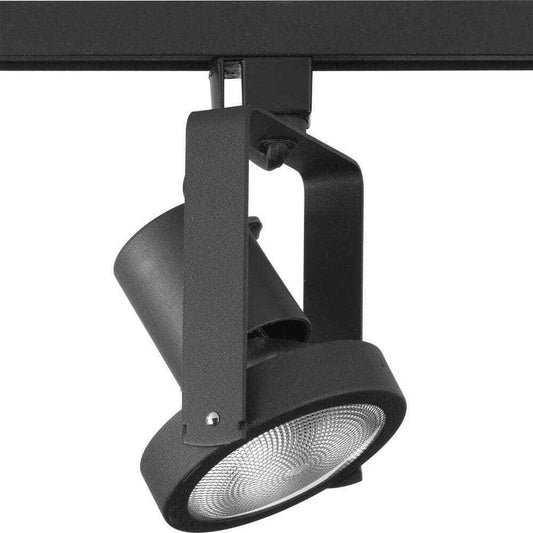 Progress Lighting Alpha Trak Collection 1-Light Black Track Lighting Head