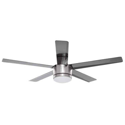 Home Decorators Merwry 52 in. Integrated LED Indoor Brushed Nickel Ceiling Fan