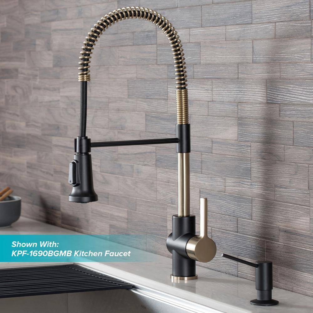 KRAUS Kitchen Soap and Lotion Dispenser in Stainless Steel KSD-41SS