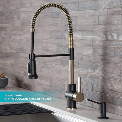 KRAUS Kitchen Soap and Lotion Dispenser in Stainless Steel KSD-41SS