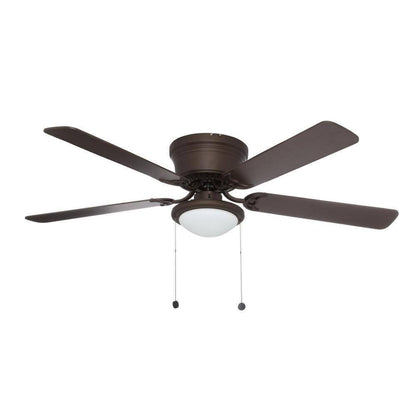 Hugger 56 in. LED Espresso Bronze Ceiling Fan