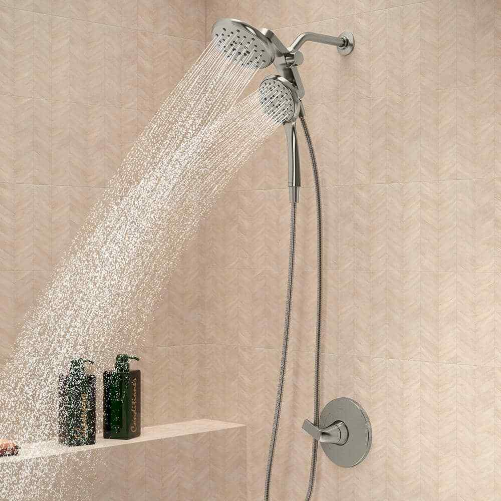KOHLER Claro 1-Spray Dual Wall Mount Fixed and Handheld Shower Head 1.75 GPM