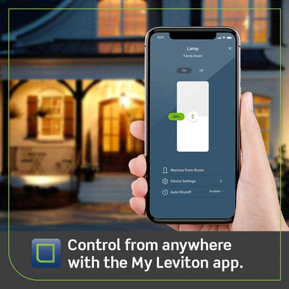 Leviton Decora Smart Wi-Fi 300W Single Pole Mini Plug-In Dimmer 2nd Gen
