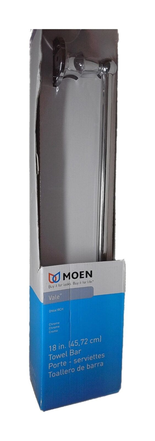 MOEN Vale 18 in. Towel Bar in Chrome DN4418CH