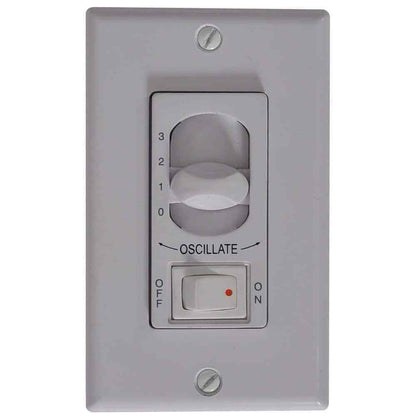 Bentley II 18 in. Indoor/Outdoor Brushed Nickel Oscillating Ceiling Fan