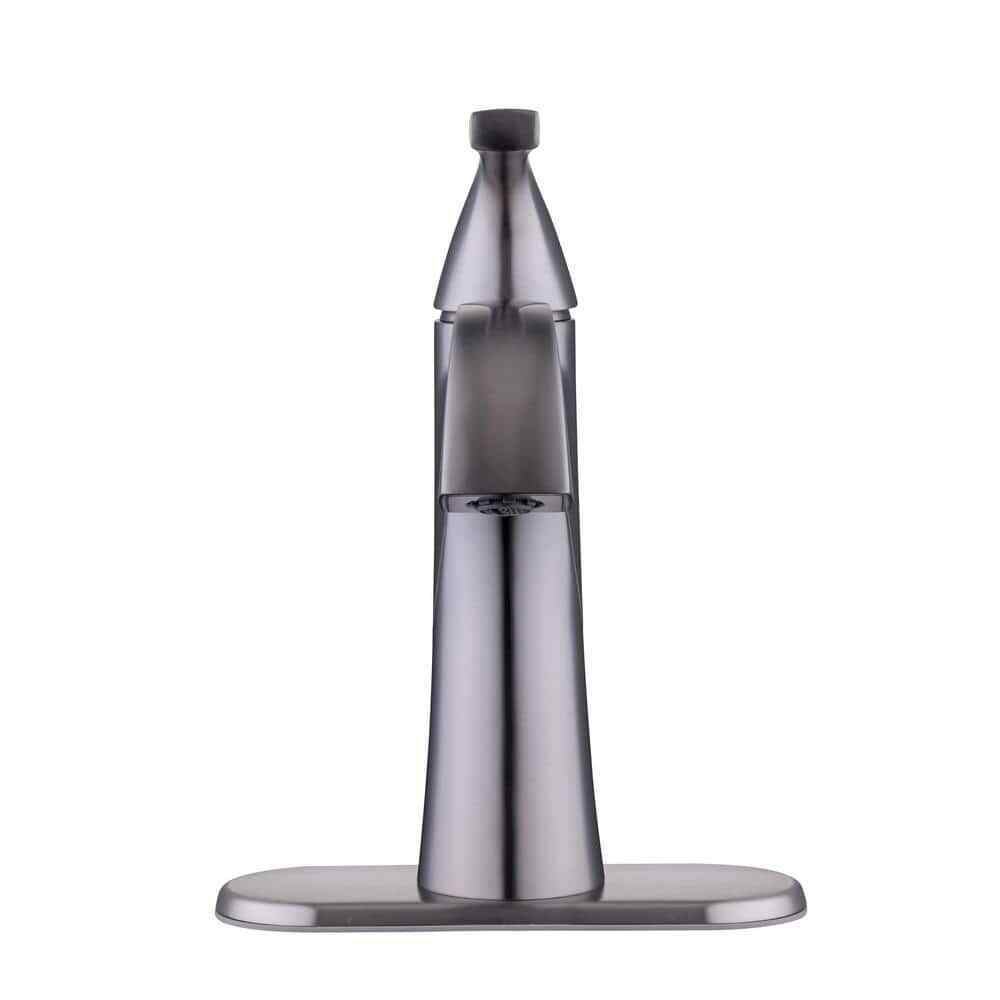 Glacier Bay Atterbury Single Hole Single-Handle High-Arc Bathroom Faucet