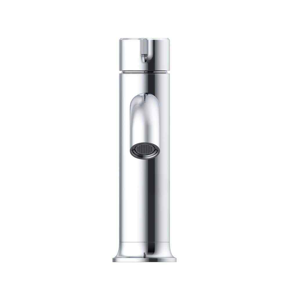Glacier Bay Ryden Single-Handle Single-Hole Bathroom Faucet in Chrome