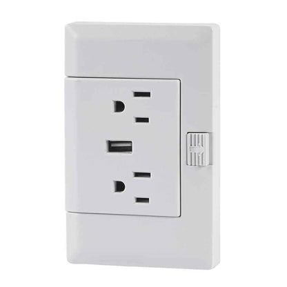 theOUTlet USB - 15 Amp 125 Volt Permanent Outlet Extende