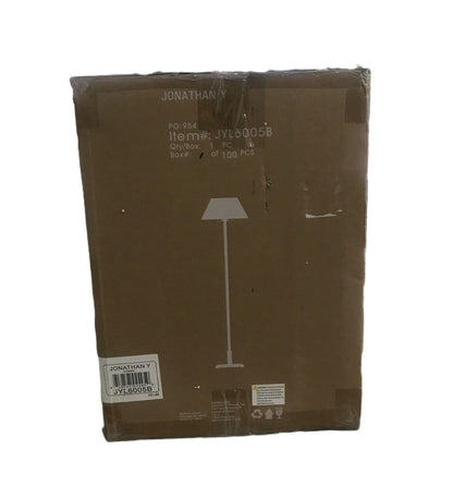 JONATHAN Y Roxy 60 in. Brushed Brass Metal Floor Lamp JYL6005B