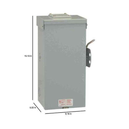 GE 100 Amp 240-Volt Non-Fused Emergency Power Transfer Switch TC10323R