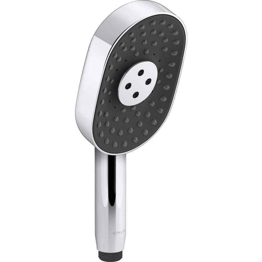 KOHLER Statement 3-Spray Wall Mount Handheld Shower Head in Polished Chrome