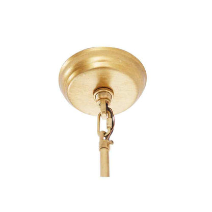 Oaks Aura Champlain Farmhouse 4-Light Golden Finish Bohemia Wood Chandelier
