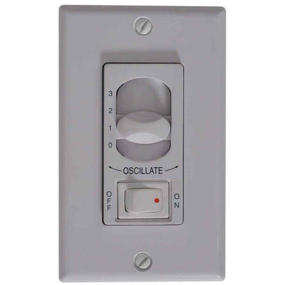 Bentley II 18 in. Indoor/Outdoor Brushed Nickel Oscillating Ceiling Fan