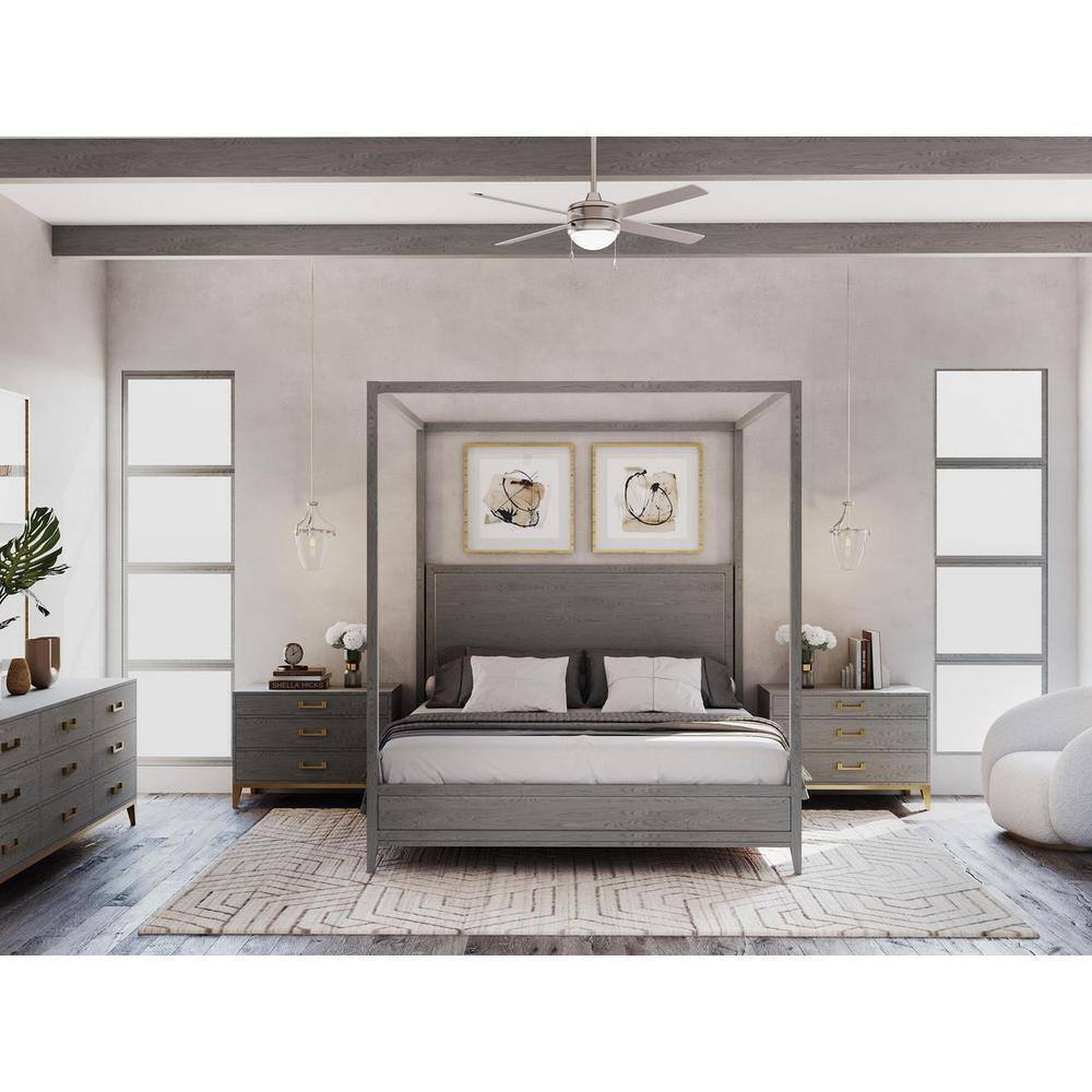Progress Lighting Parkhurst Collection 1-Light Brushed Nickel Mini-Pendant