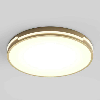 Artika Delray Modern Gold LED 5 CCT Flush Mount Ceiling Light Fixture
