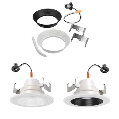 Commercial Electric 6 in. 30 Lighting Options LED Recessed Light Trim Kitchen