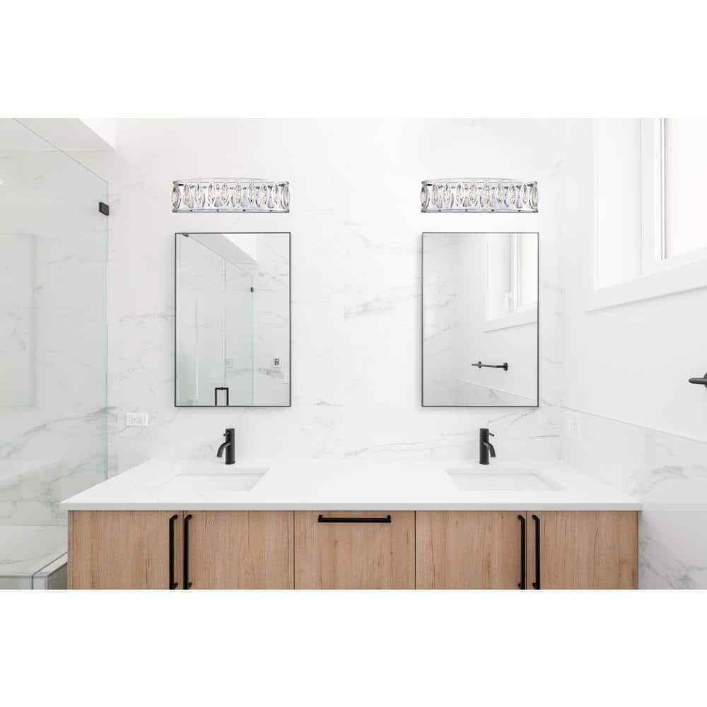 Home Decorators Collection Westchester 24 in. 4-Light Chrome Vanity Light