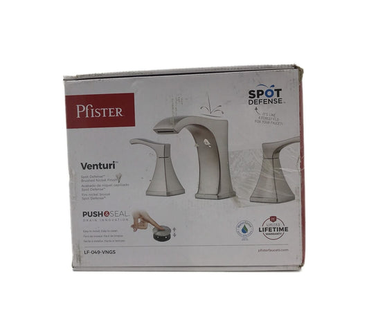 Pfister Venturi 8 in. Widespread 2-Handle Bathroom Faucet in Brushed Nickel