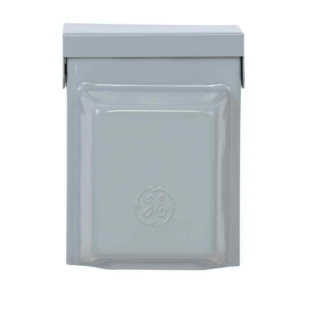 GE 60 Amp 240-Volt Non-Fuse AC Disconnect with GFCI Receptacle TFN60RGFRCP
