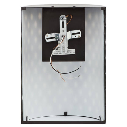 River of Goods Theo 1-Light Matte Black Wall Lantern Sconce Exterior Lighting