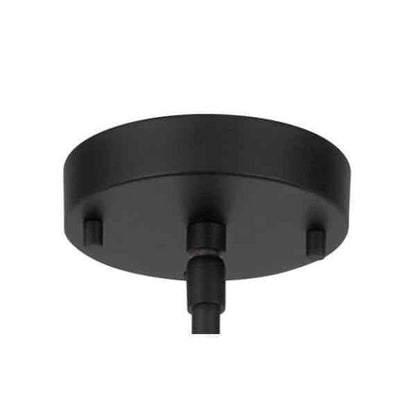 Hampton Bay Tilden 6-Light Matte Black Chandelier KSH9106AX-01/MB