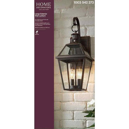 Home Decorators Glenneyre French Quarter Gas Style Outdoor Wall Lantern Sconce