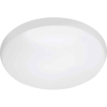 Lithonia Lighting Low Profile Round 20 in. White LED Flush Mount Light Fixture