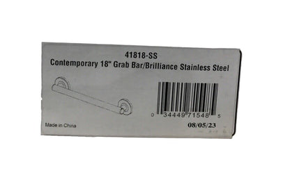 Delta Contemporary 18 in. Concealed Screw ADA-Compliant Decorative Grab Bar
