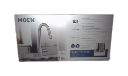 MOEN Adler Single-Handle Pull-Down Sprayer Kitchen Faucet Stainless