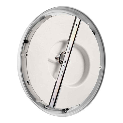Commercial Electric 15 in. Matte White 5-CCT LED Round Flush Mount 2-Pack