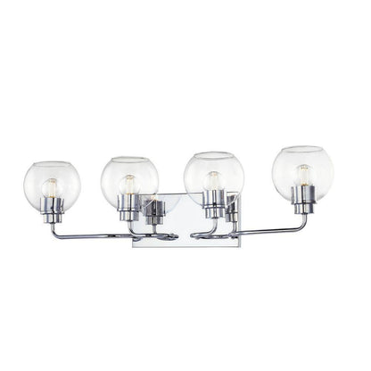 Hampton Bay Vista Heights 4 Light Polished Chrome Vanity Light HD-1862CH