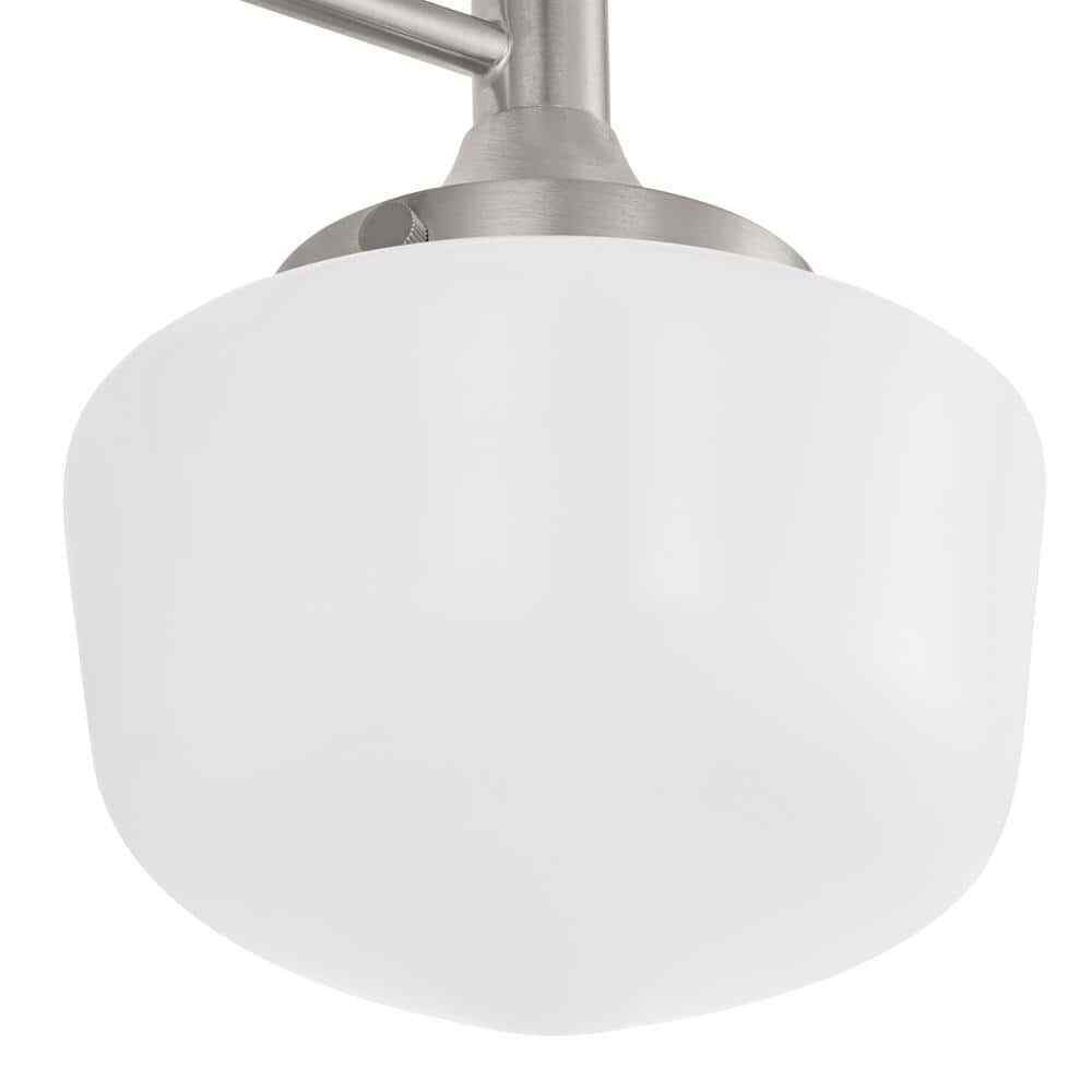 Home Decorators Collection Maybry 22.20 in. 3-Light Brushed Nickel Vanity Light