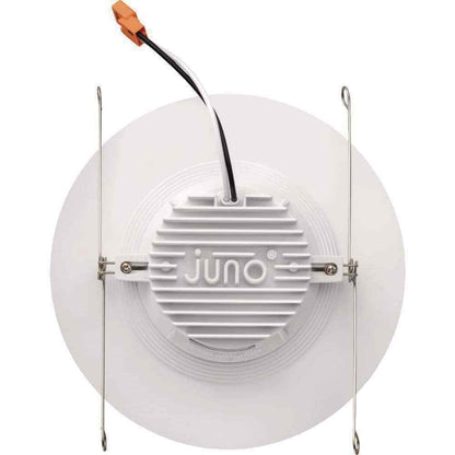 Juno RetroBasics 5/6 in. CCT LED Retrofit White Recessed Light Trim 6-Pack