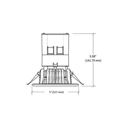 EnviroLite Easy Up 4 in. Remodel Canless Integrated LED Recessed Light Kit
