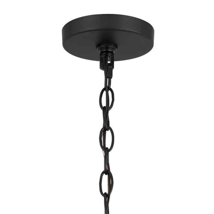 Home Decorators Collection Kristella 4-Light Black Crystal Chandelier 30686-HBB