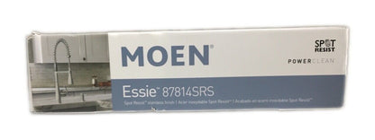 MOEN Essie Spring Single-Handle Pull-Down Sprayer Kitchen Faucet Stainless