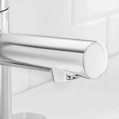 Glacier Bay Modern Single Hole Touchless Bathroom Faucet in Polished Chrome