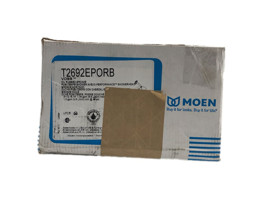 MOEN Voss Single-Handle Shower Trim Kit in Oil Rubbed Bronze Valve Not Included