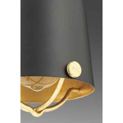 Progress Lighting Era Collection 1-Light Black Pendant