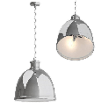 Hampton Bay Tallulah 4-Light Chrome Dome Kitchen Pendant Hanging Light