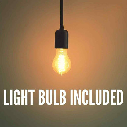Home Decorators Harwood 60-Watt 1-Light Royal Bronze Mini-Pendant w/ Cage Shade