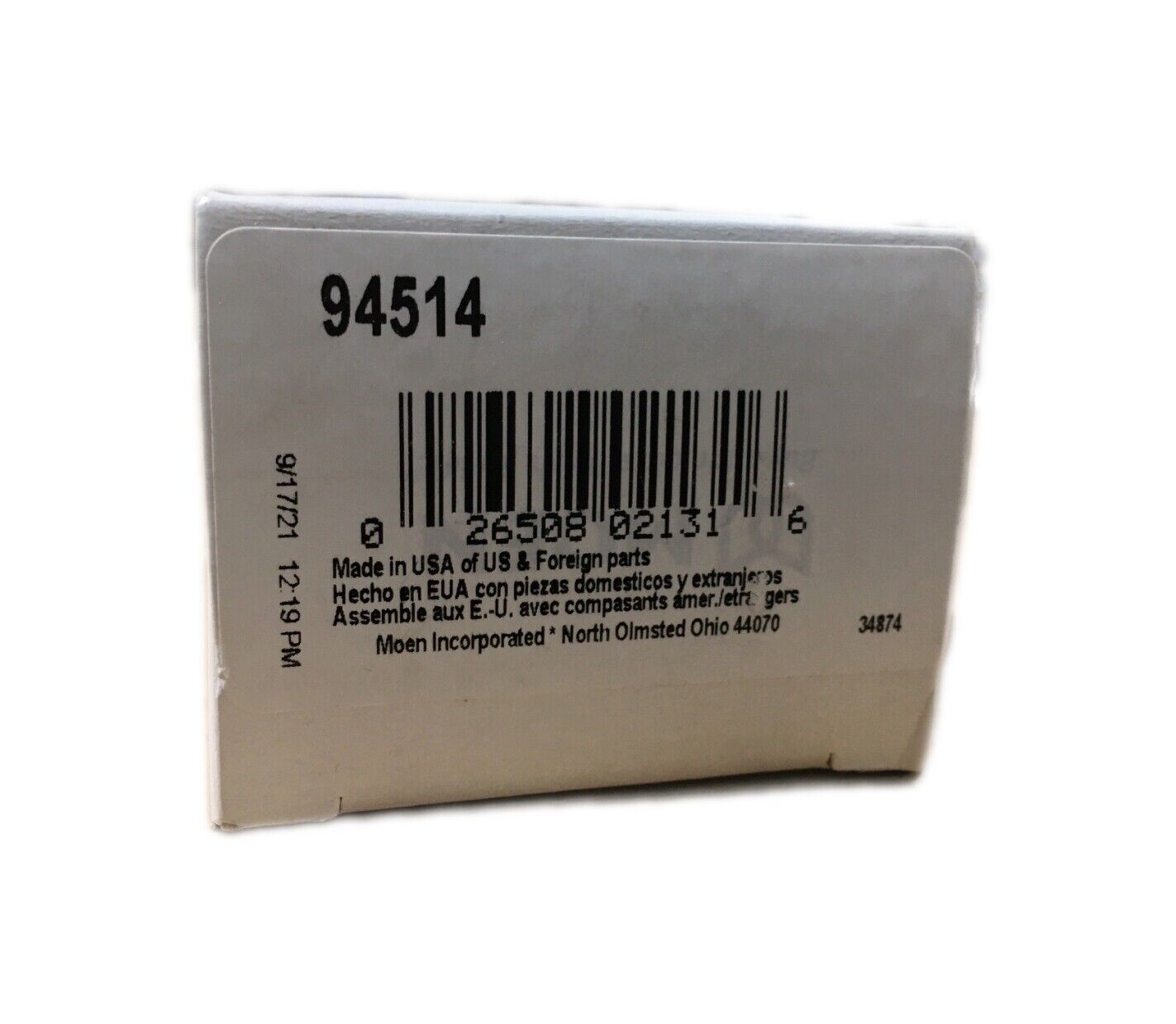 MOEN Chateau Posi-Temp Shower Knob Handle Kit 94514